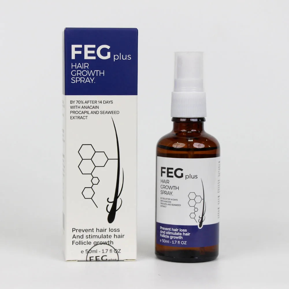 100% Original FEG plus Prevent hair loss And stimulate hair Follicle Strengthen Hair Scalp Oil for Hair 50ml