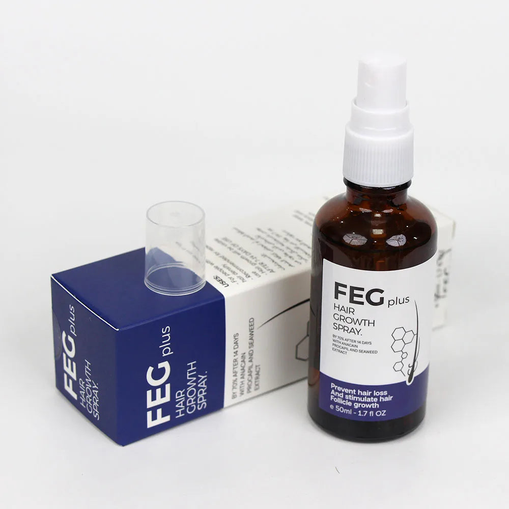 100% Original FEG plus Prevent hair loss And stimulate hair Follicle Strengthen Hair Scalp Oil for Hair 50ml